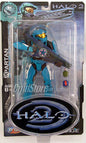 Halo 2 Action Figures Series 7: Cyan Spartan (Sub-Standard Packaging)
