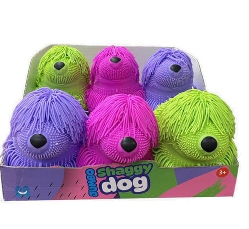 Handee: Jumbo Shaggy Dog Puffer Ball 9"