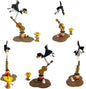 Hanna Barbera 6 Inch Static Figure Series 1 - Quick Draw McGraw (Shelf Wear Packaging)