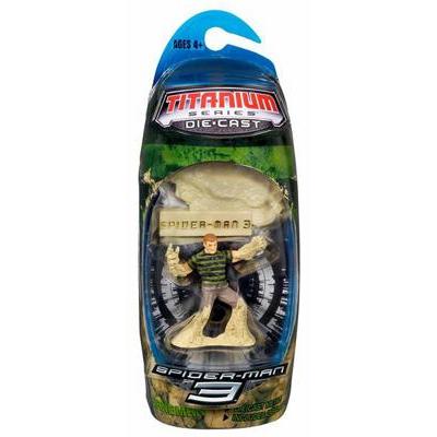 Hasbro Marvel 3 Inch Titanium Action Figures Series 1: Sandman (Shelf Wear Packaging)