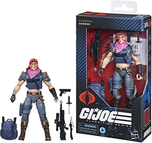 HASBRO COLLECTIBLES: GI JOE CLASSIFIED - #146 DREAKNOK ZANDAR ACTION FIGURE