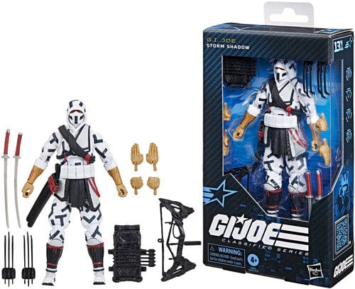 HASBRO COLLECTIBLES: GI JOE CLASSIFIED SERIES - #131 STORM SHADOW ACTION FIGURE