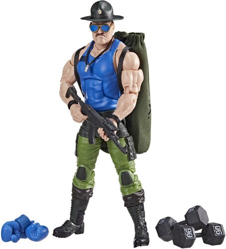 HASBRO COLLECTIBLES: GI JOE - CLASSIFIED SERIES - MAD MARAUDERS SGT SLAUGHTER #129 ACTION FIGURE