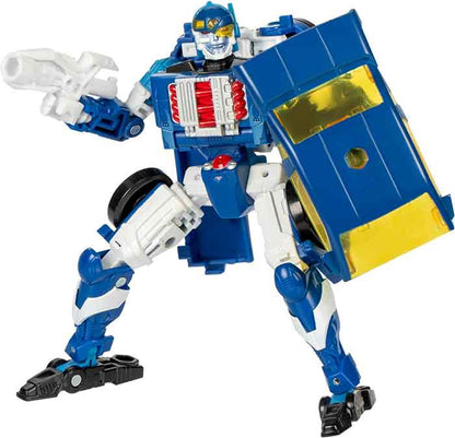 HASBRO COLLECTIBLES: TRANSFORMERS LEGACY UNITED - ROBOTS IN DISGUISE 2001 UNIVERSE - AUTOBOT SIDE BURN ACTION FIGURE