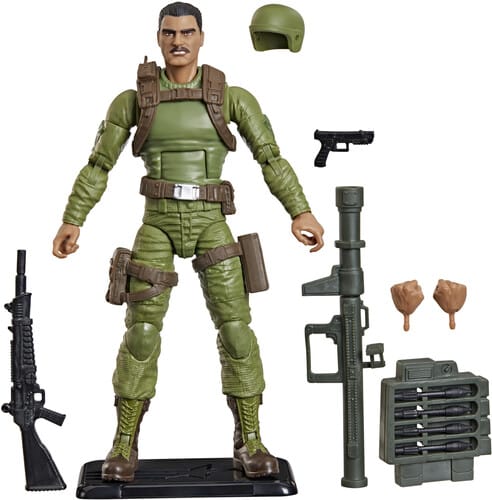 Hasbro: G.I. Joe Classified Series - Rafael “Zap” Melendez - Retro Cardback