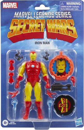 HASBRO COLLECTIBLES: MARVEL LEGENDS - SECRET WARS - IRON MAN ACTION FIGURE