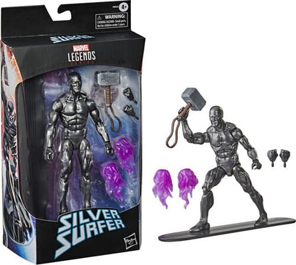 Hasbro: Marvel Legends - Obsidian Silver Surfer w/ Mjolnir (Avengers)