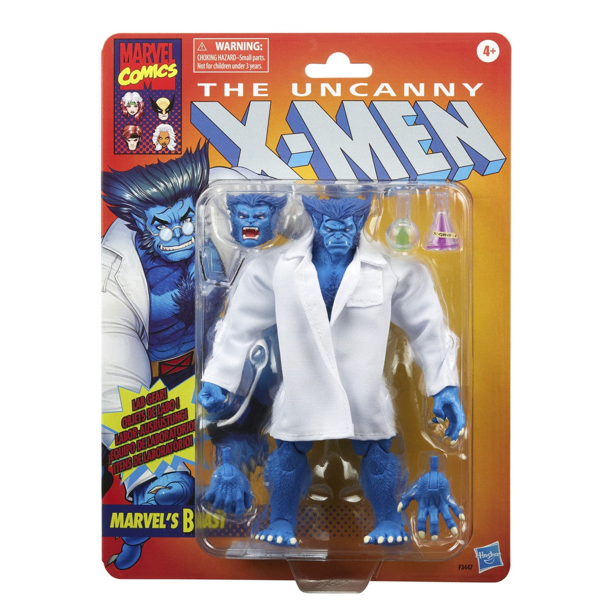Hasbro: Marvel Retro Legends - Beast 6" (Uncanny X-Men)