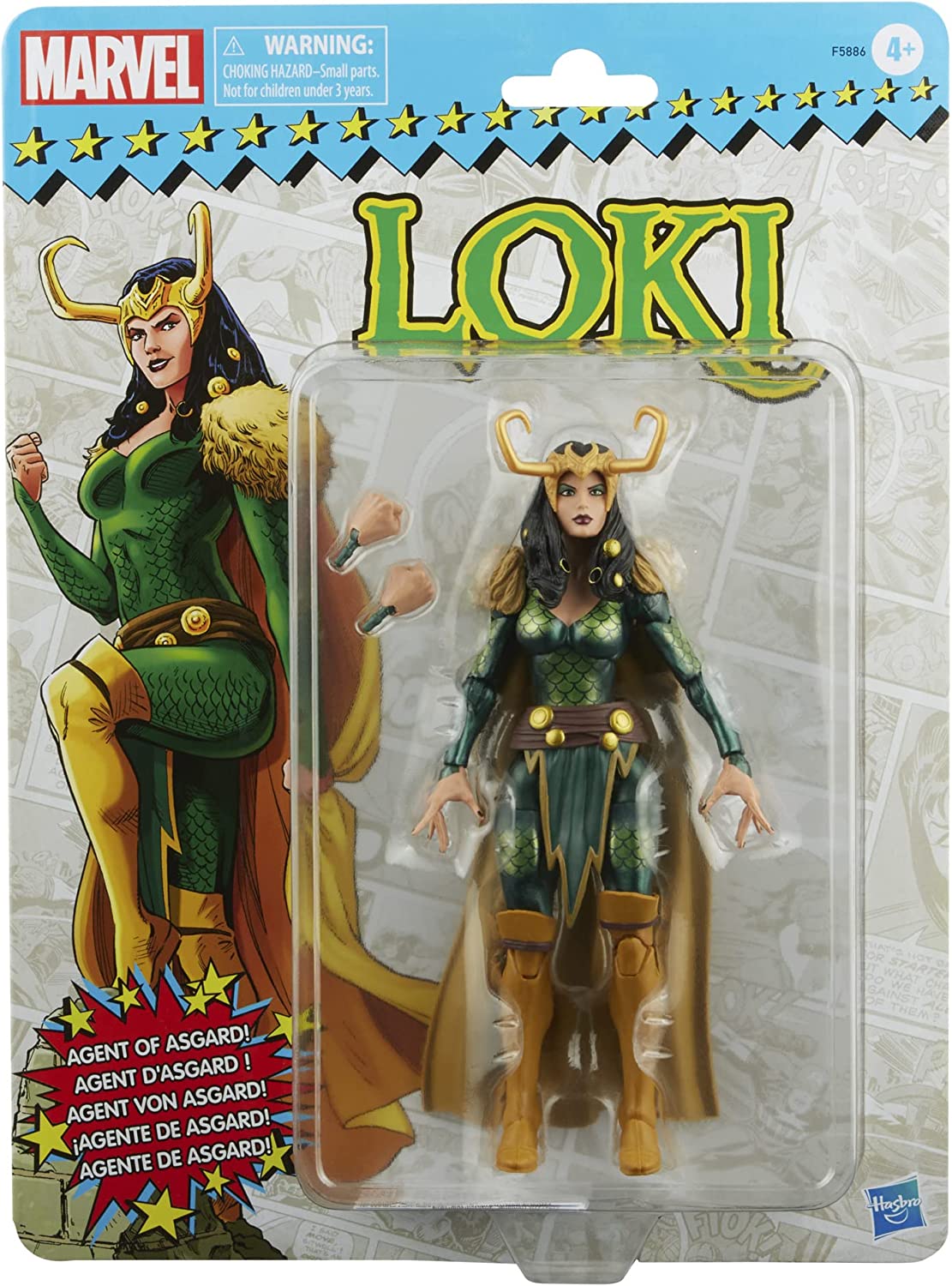 Hasbro: Marvel Retro Legends - Loki, Agent of Asgard