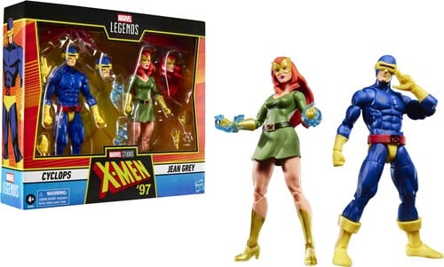 X-Men '97: Marvel Legends - Cyclops & Jean Grey Action Figure 2-Pack
