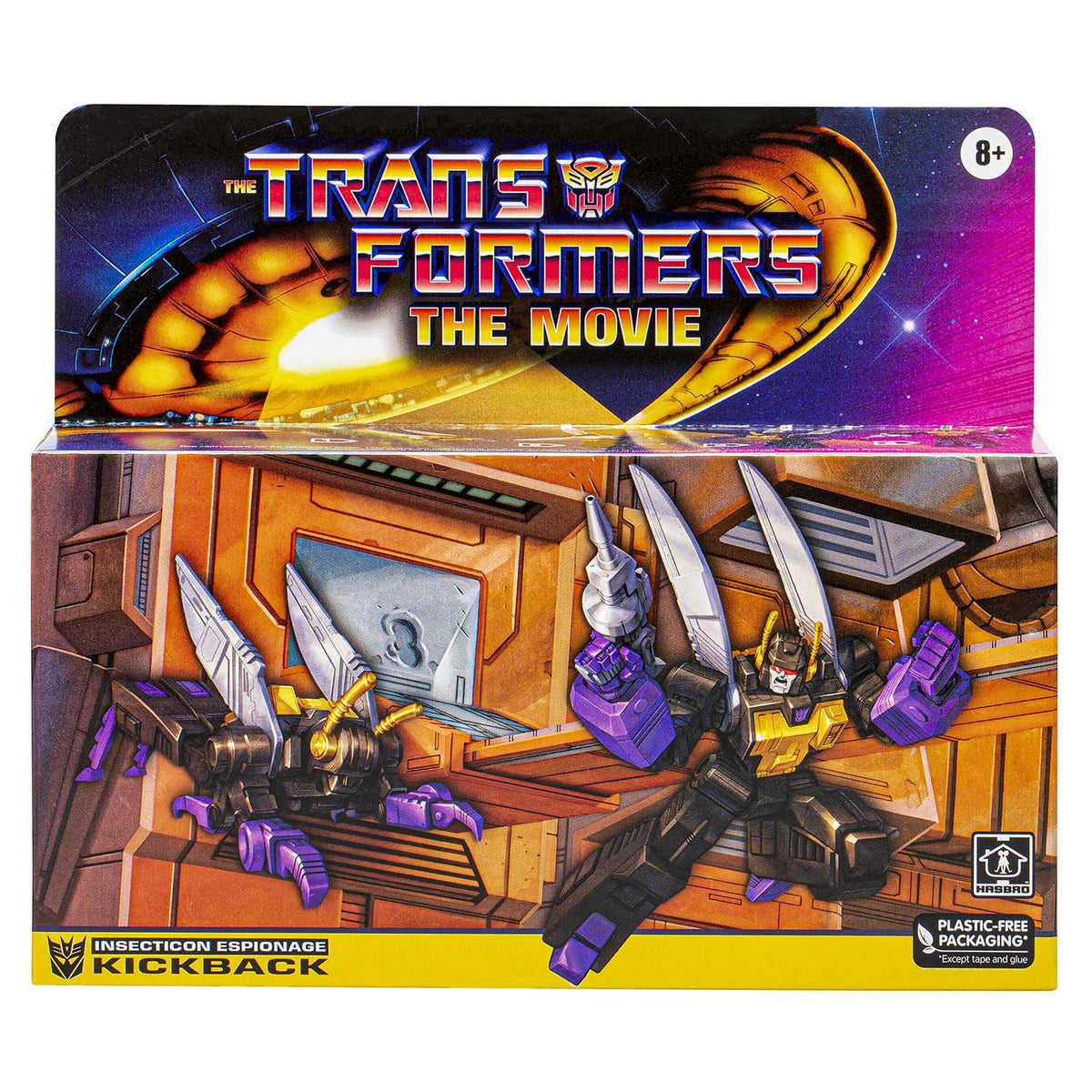 HASBRO: TRANSFORMERS - THE MOVIE - INSECTICON ESPIONAGE KICKBACK ACTION FIGURE