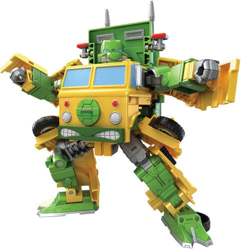 HASBRO COLLETIBLES: TEENAGE MUTANT NINJA TURTLES X TRANSFORMERS COLLABORATIVE - PARTY WALLOP ACTION FIGURE