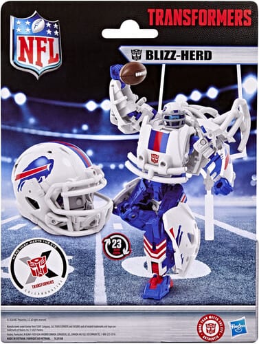 Hasbro: Transformers x NFL - Buffalo Bills (Blizz-herd Helmet)