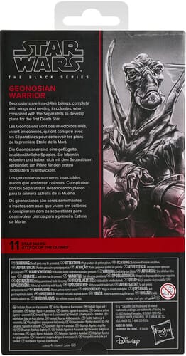 Hasbro: Star Wars Black Series - Geonosian Warrior (Attack of the Clones)