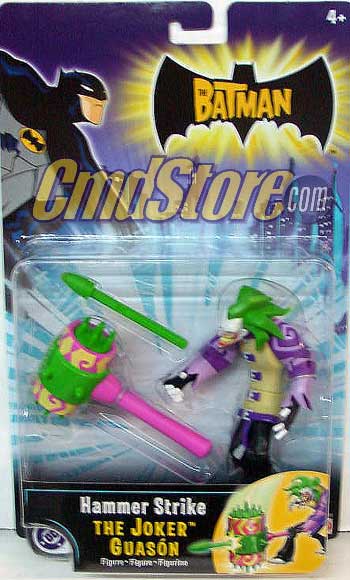 HAMMER STRIKE THE JOKER Action Figure The New Batman Animated Series By Mattel G3433 (Shelf Wear Packaging)