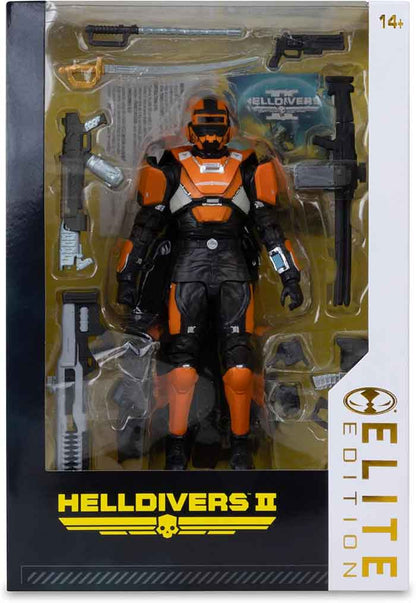Helldivers 2 7 Inch Action Figure Elite Edition Deluxe - CE-25 Trench Engineer #11