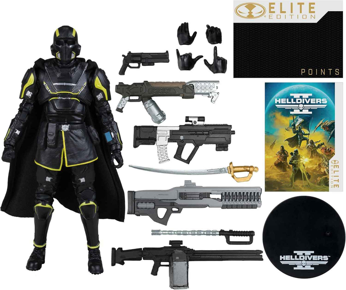 Helldivers II 7 Inch Action Figure Elite Edition - B-01 Tactical #10 (Sub-Standard Packaging)
