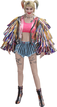Hot Toys Collectible Figure: DC Comics - Harley Quinn, Caution Tape Jacket (Birds of Prey)