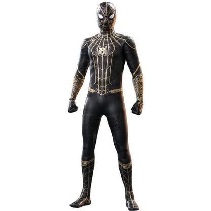 Hot Toys Collectible Figure: Marvel - Spider-Man, Black & Gold Suit (No Way Home)