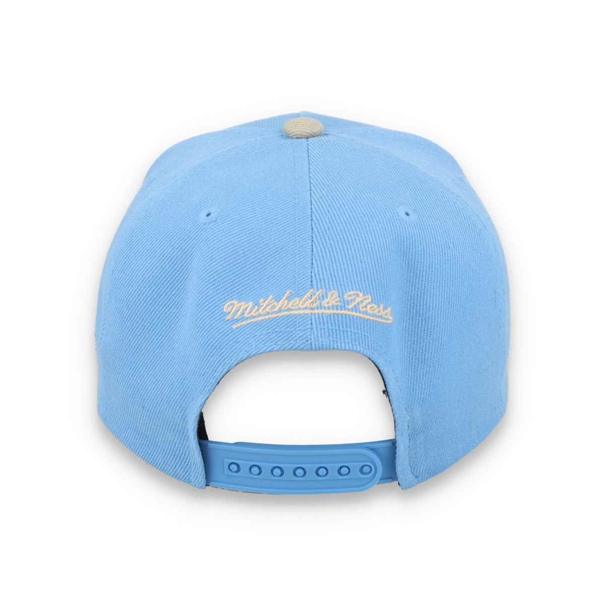 Mitchell & Ness Chicago White Sox 2005 Pro Pitch Snapback Hat-Light Blue/Beige