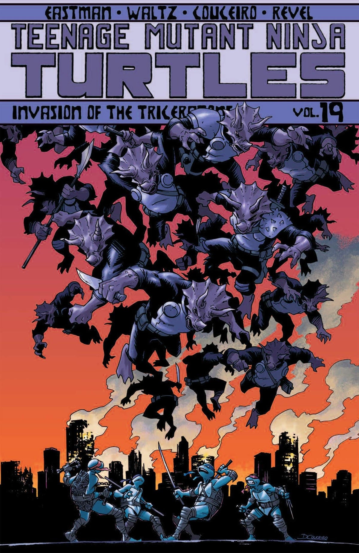 Tmnt Ongoing TP Vol 19 Invasion Of The Triceratons