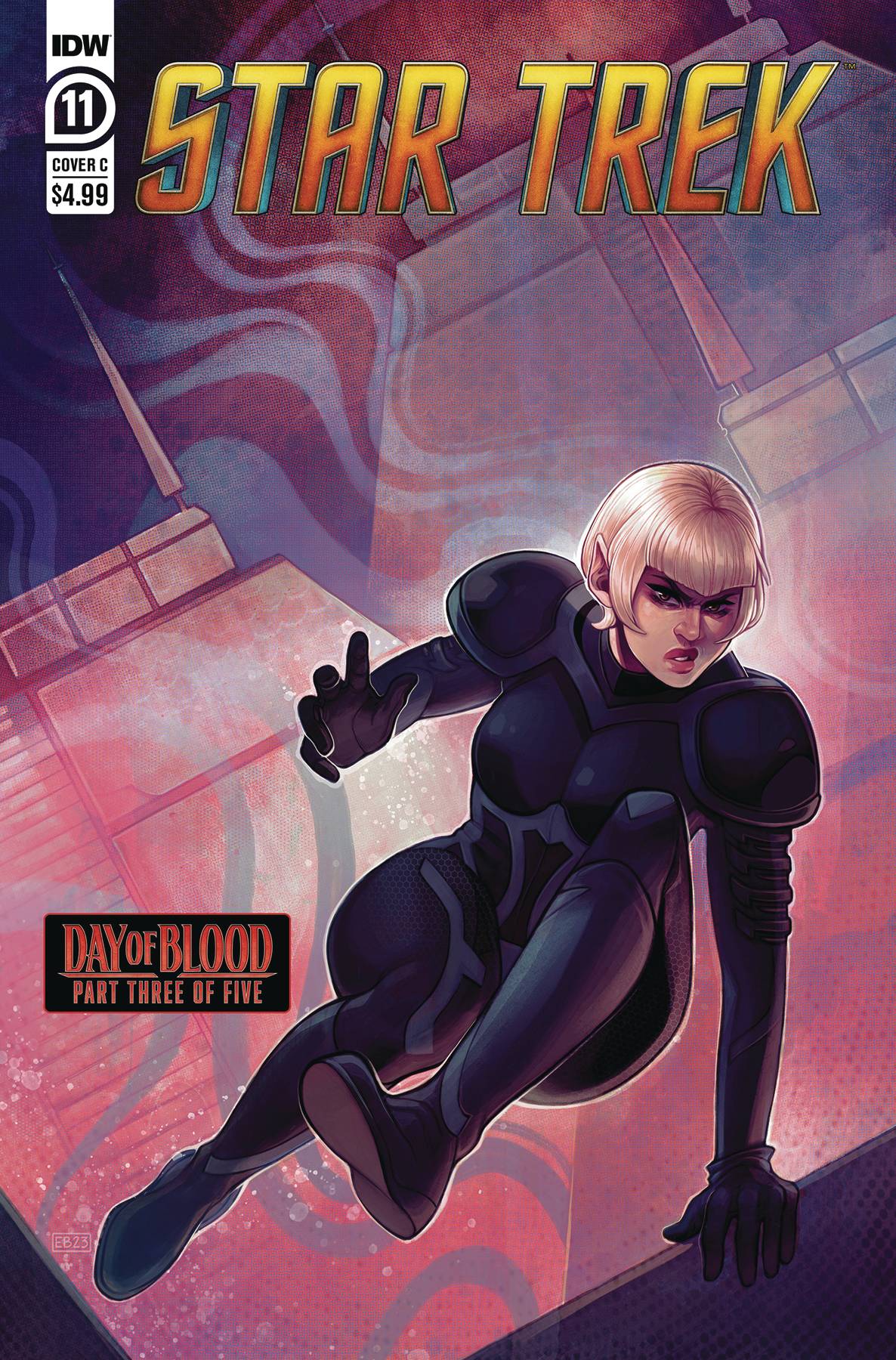 STAR TREK #11 CVR C BEALS