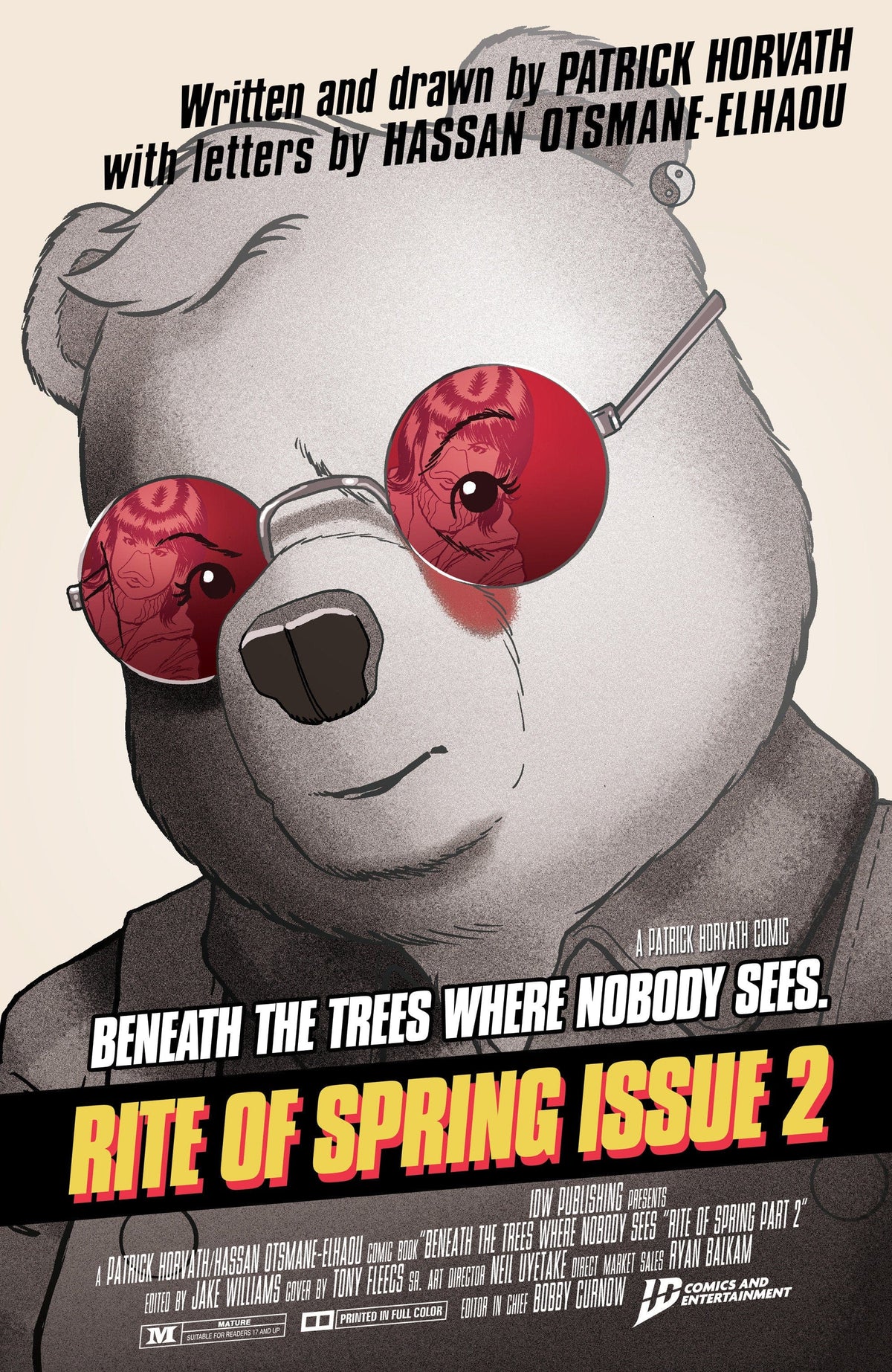 Beneath the Trees Where Nobody Sees: Rite of Spring #2 Variant B (Fleecs Movie Homage Cover)