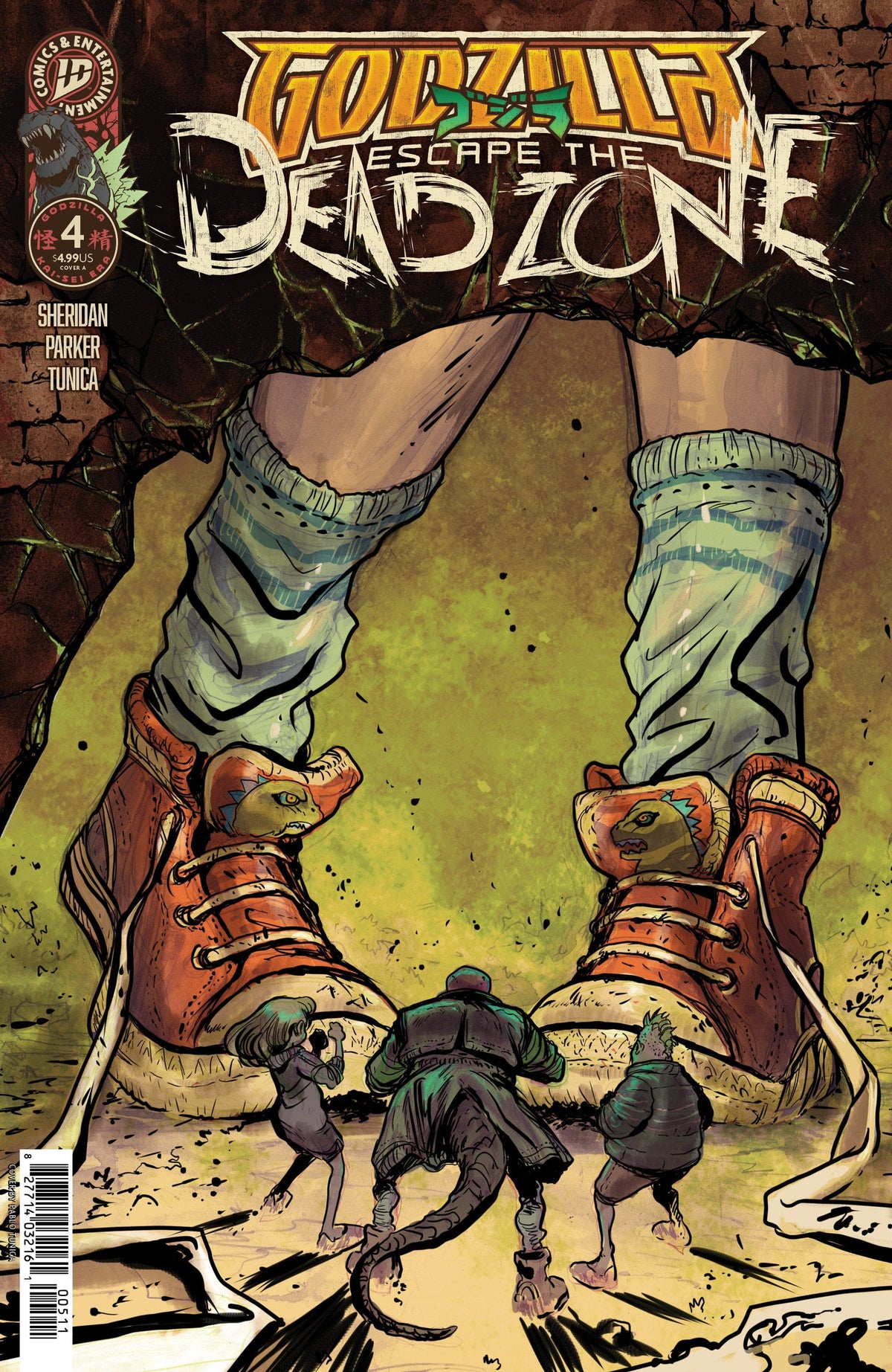 Godzilla: Escape the Deadzone [Kai-Sei Era] #4 Cover A (Tunica)