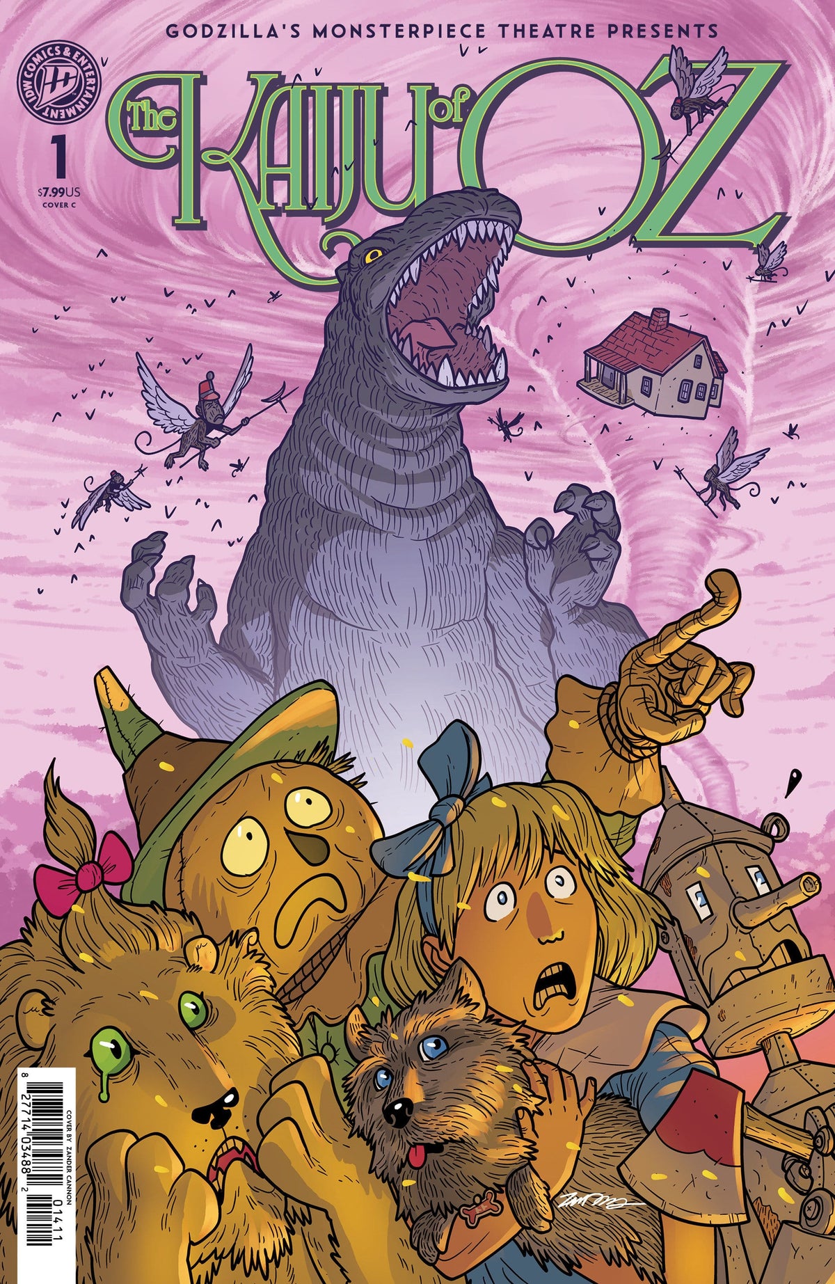 Godzillaâ€™s Monsterpiece Theatre Presents: The Kaiju of Oz Variant C (Cannon) (Release Date: 10/07/2026)