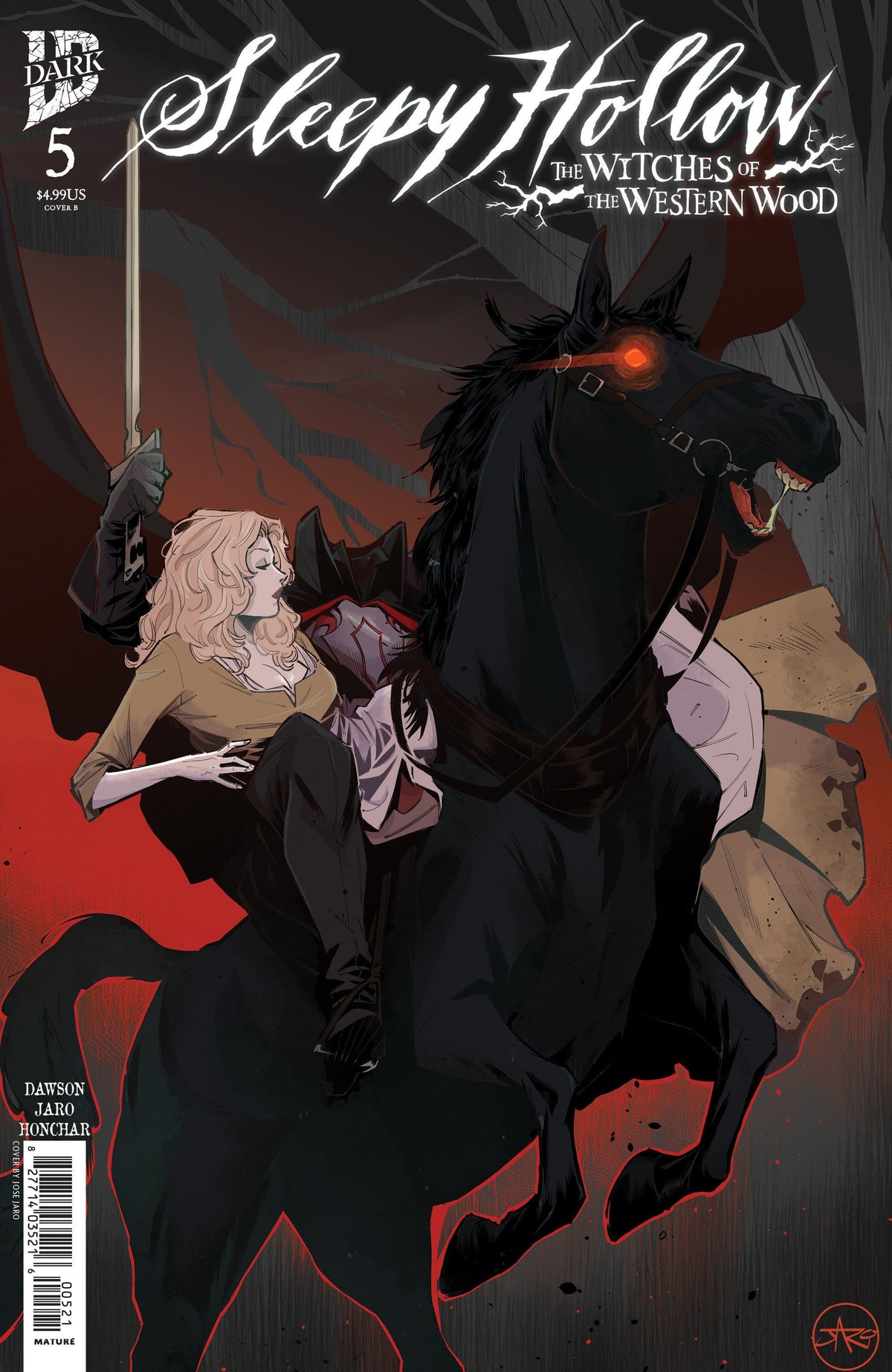 Sleepy Hollow: The Witches of the Western Wood #5 Variant B (Jaro) (Release Date: 09/16/2026)