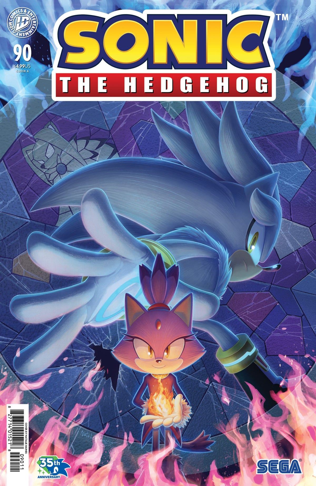 Sonic the Hedgehog #90 Cover A (Haines) (Release Date: 09/30/2026)