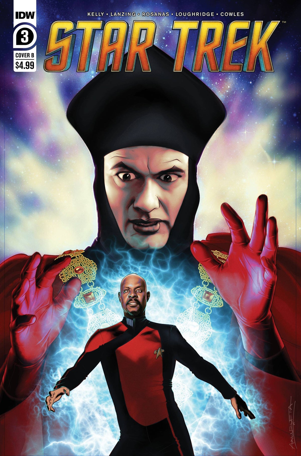 STAR TREK #3 CVR B TO VAR