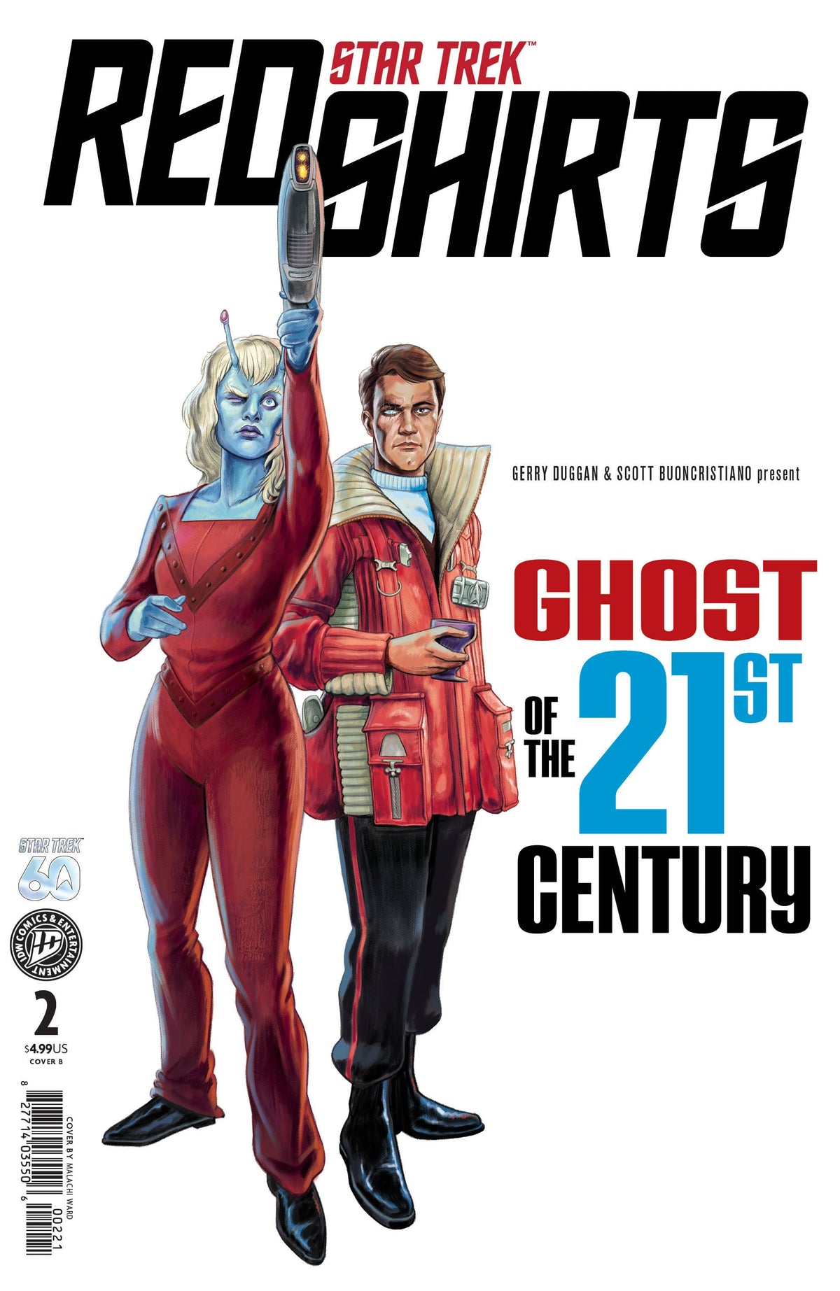 Star Trek: Red Shirts--Ghost of the 21st Century #2 Variant B (Ward) (Release Date: 09/09/2026)