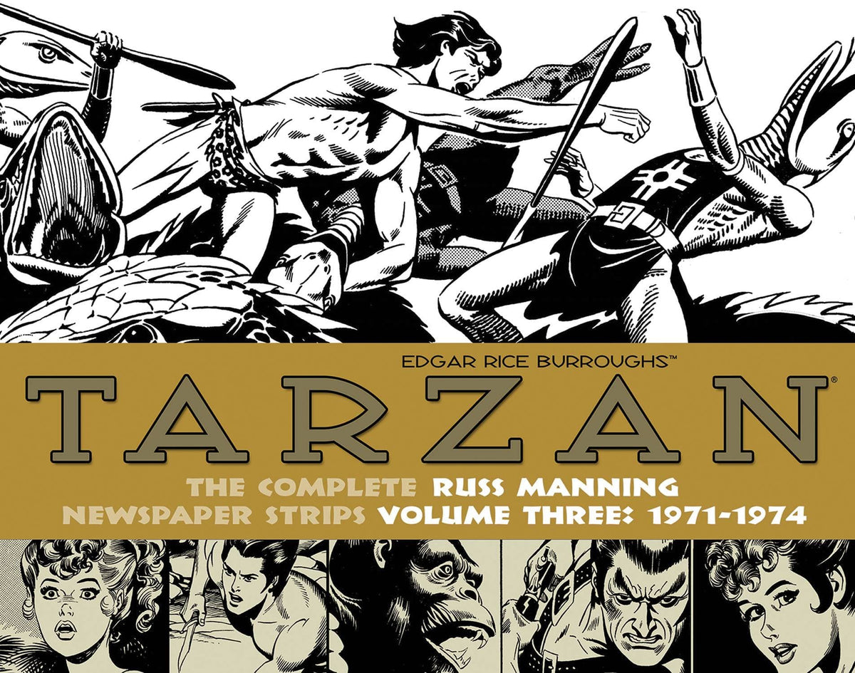 TARZAN RUSS MANNING NEWSPAPER STRIPS HC VOL 03 1971-1974