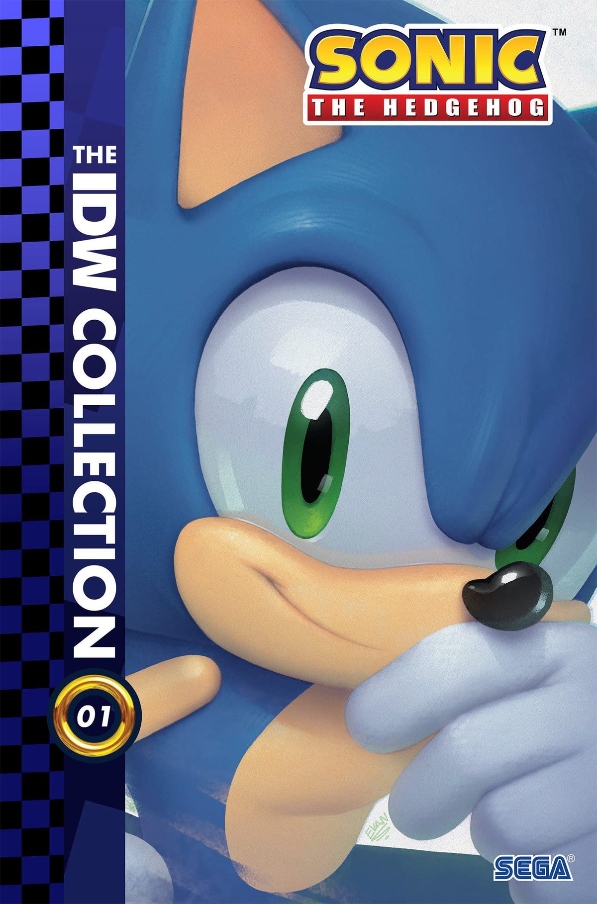 Sonic The Hedgehog Idw Collection HC Vol 01