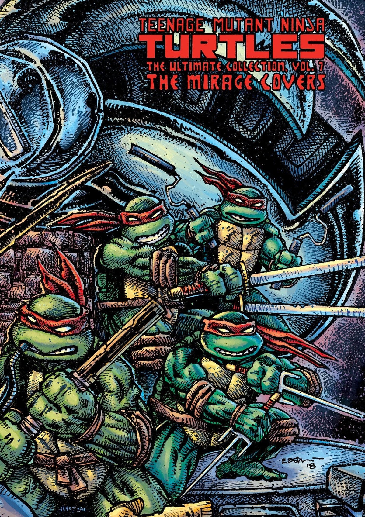 Tmnt Ultimate Coll HC Vol 07