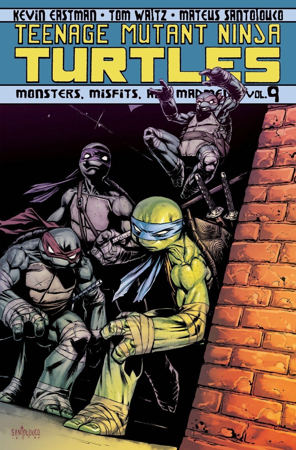 Tmnt Ongoing TP Vol 09 Monsters Misfits Madmen