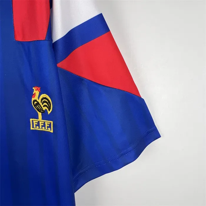 France Jersey Home Kit 1992 1994 Retro Football Team Soccer Shirt