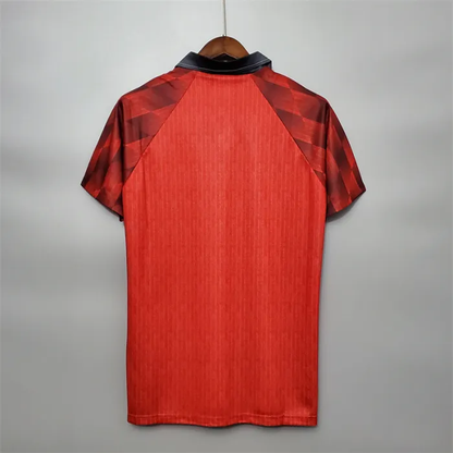 Manchester United Jersey Home Kit 1996 Retro Football Team Soccer Shirt