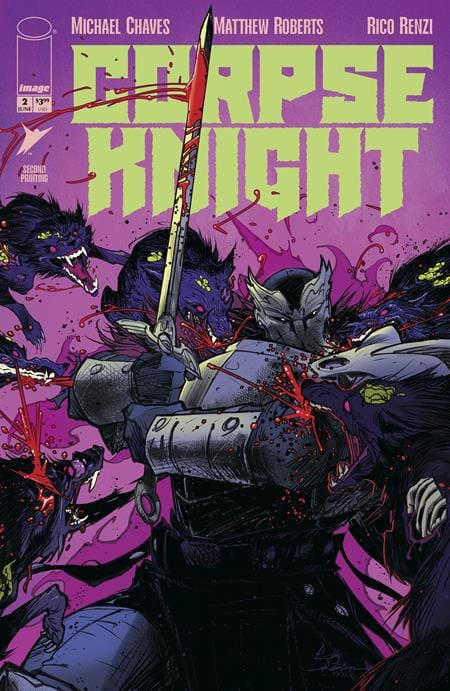 CORPSE KNIGHT #2 (OF 6) 2ND PTG (MR)