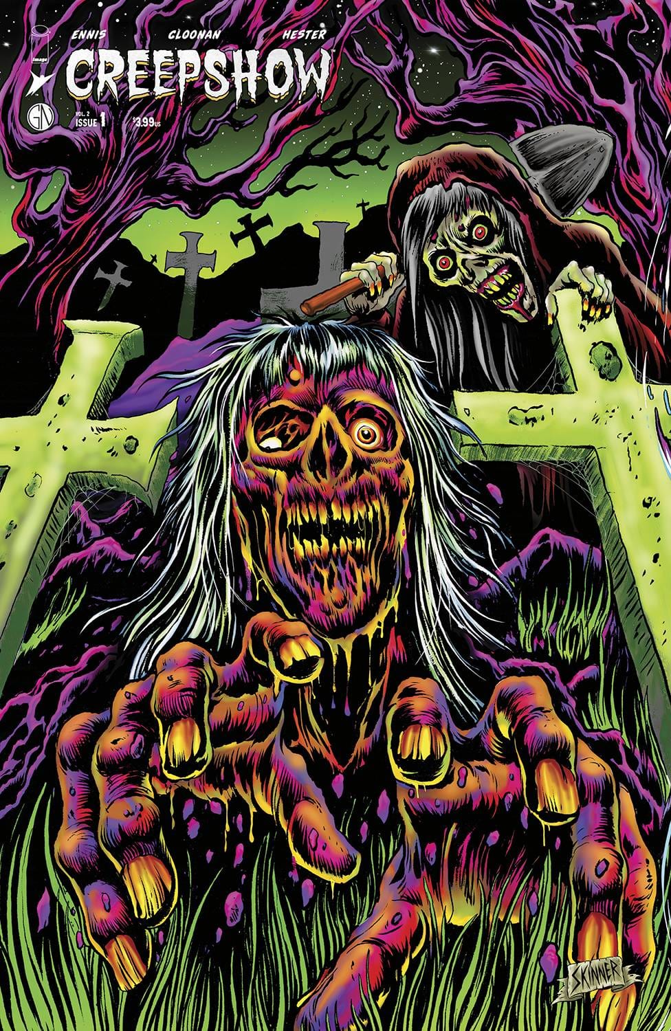 CREEPSHOW VOL 2 #1 (OF 5) CVR C 1:10 SKINNER CONNECTING VAR
