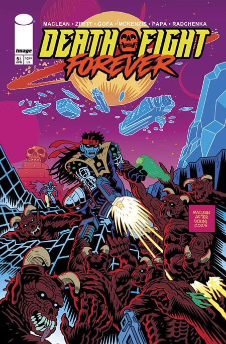 DEATH FIGHT FOREVER #5 (OF 5) CVR A ANDREW MACLEAN (MR)