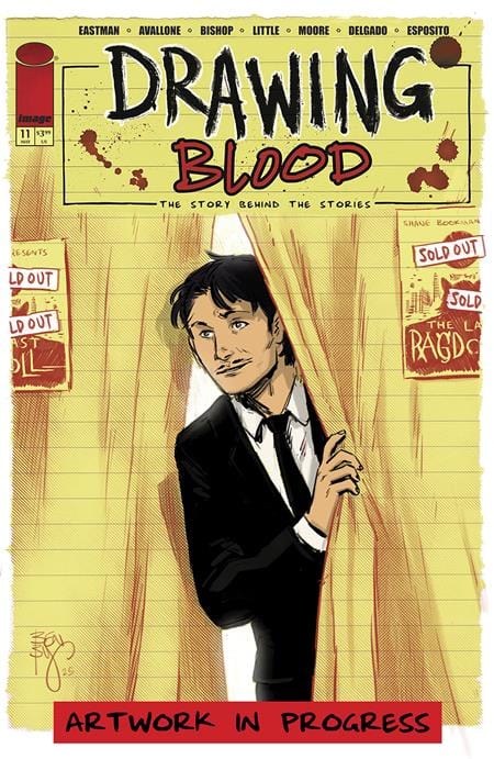 DRAWING BLOOD #11 (OF 12) CVR B BEN BISHOP VAR