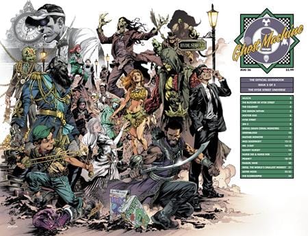 GHOST MACHINE THE OFFICIAL GUIDEBOOK #5 (OF 5) CVR C IVAN REIS & DANNY MIKI WRAPAROUND VAR (Release Date: 08/05/2026)