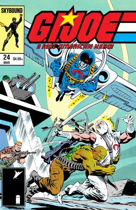 GI JOE A REAL AMERICAN HERO #24 HAMA FILES EDITION #24 CVR C MIKE ZECK & JOHN BEATTY FOIL VAR