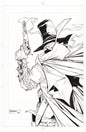 GUNSLINGER SPAWN #56 CVR B CARLO BARBERI RAW ART VAR