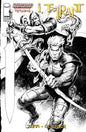 I TYRANT #5 CVR E GODFARR YOUNGBLOOD B&W TEAM UP VIRGIN VAR (MR)