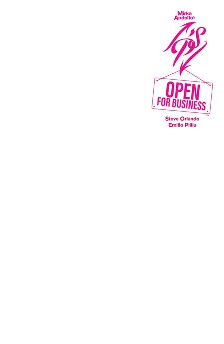 MIRKA ANDOLFOS SWEET PAPRIKA OPEN FOR BUSINESS #5 (OF 5) CVR G BLANK SKETCH VAR (MR)