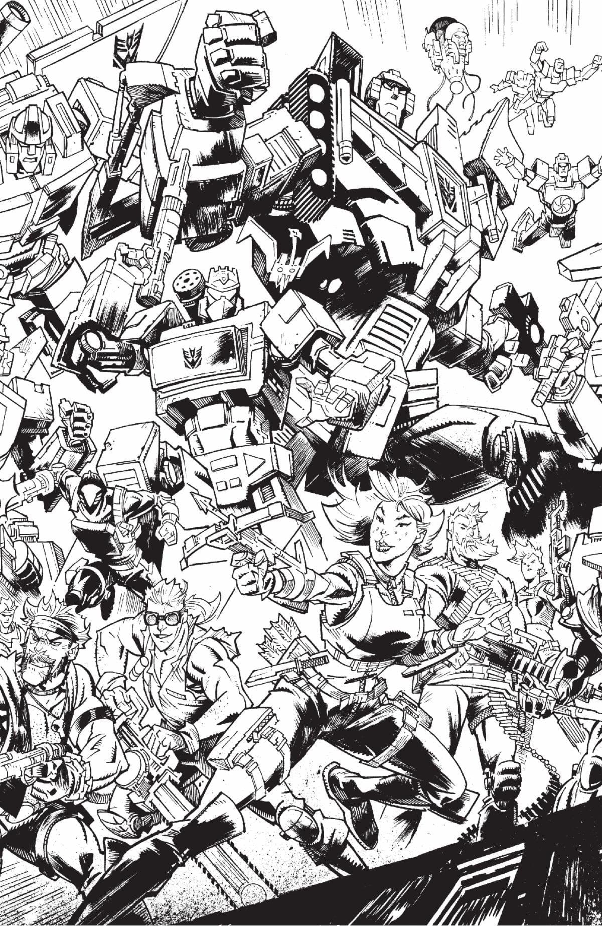 Scarlett #1 (of 5) CVR J B&W Jason Howard Connecting EU Anniversary Var