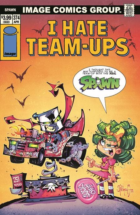 SPAWN #374 CVR C ROB DUENAS I HATE FAIRYLAND TEAM UP VAR